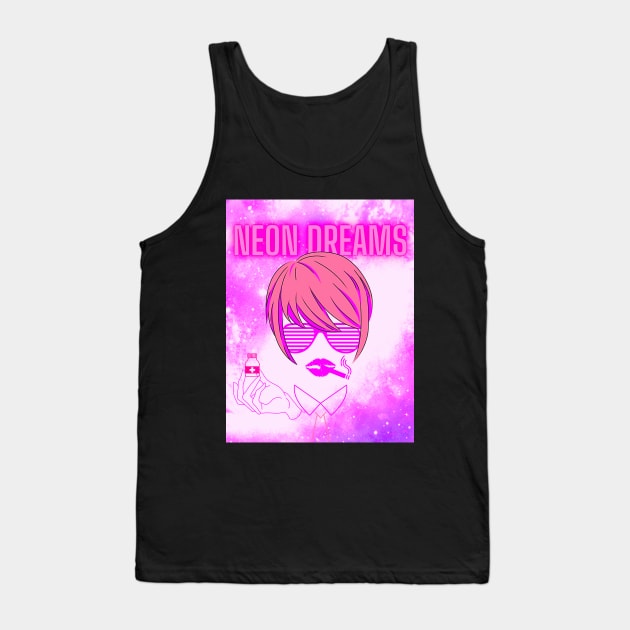 Neon Dreams Tank Top by Rattykins